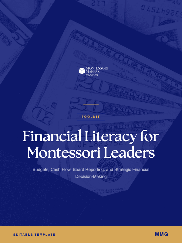 Financial Literacy for Montessori Leaders